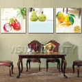 Impresión envuelta galería de la lona de la alta calidad, arte de la pared de la decoración del comedor, impresión fotográfica de la fruta